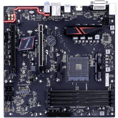 

Colorful Tomahawk B450M-G DELUXE V14 Game Board AMD B450Socket AM4