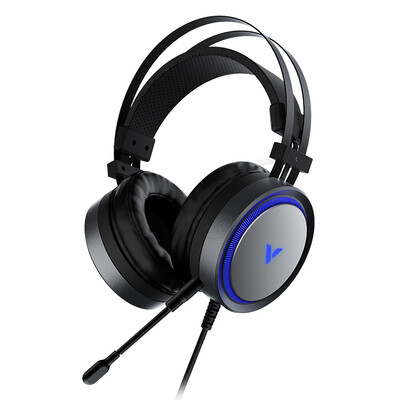 

Rapoo VH530 virtual 71 channel RGB backlight gaming headset gaming headset computer headset eating chicken headphones headset black