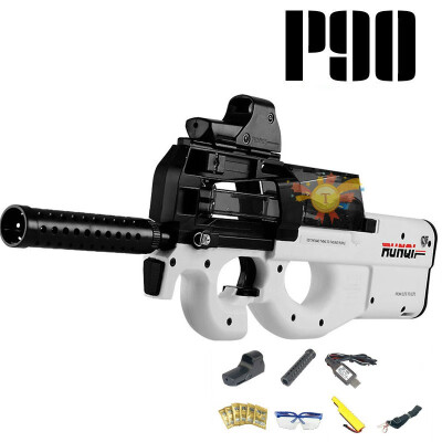 

P90 Electric Toy GUN Water Bullet Bursts Gun Graffiti Edition Live CS Assault Snipe Weapon Outdoor Pistol Toys lepin