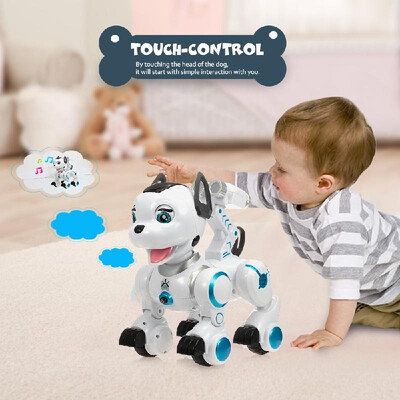 

LE NENG TOYS K10 Intelligent Dog Remote Control Robot Dog Programmable Touch-sense Music Song Toy for Kids