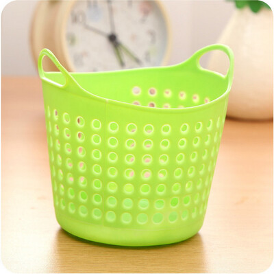 

Cartoon Mini desktop storage basket Korean version creative home life office desktop storage box pen holder