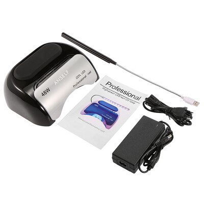 

Anself 48W LED CCFL Nail Lamp Nail Gel Dryer Nail Curing Machine Fingernail & Toenail Gel Curing 110-240V Nail Art Painting Salo