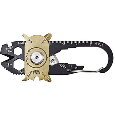 

20 in 1 Multitool Roulette Stainless Steel Screwdriver Wrench EDC Gadgets