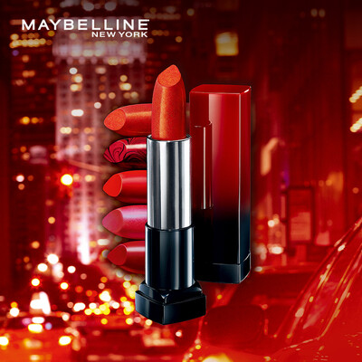 

Maybelline MAYBELLINE stunning long-lasting lipstick 03 spring couplet red 39g with box