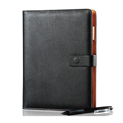 

Elfinbook Erasable Notebook Leather Reusable Smart Wirebound Notebook Cloud Storage Flash Storage