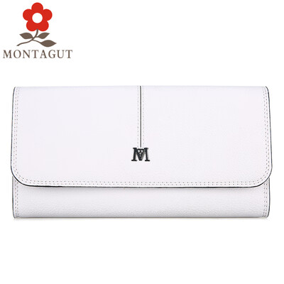 

Montagut MONTAGUT wallet ladies long multi-card fashion wallet female R2322611012 red