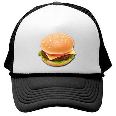 

CHEESEBURGER - Unisex Adult Trucker Cap Hat