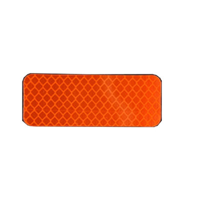 

10Pcs 3X8cm Reflective Warning Strip Tape Car Bumper Reflective Strips Secure Reflector Stickers Decals Car Styling