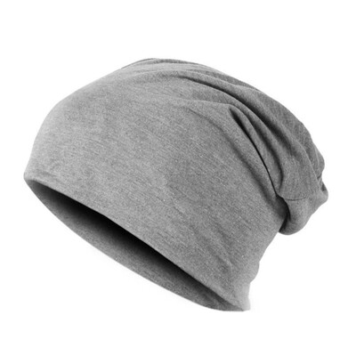 

New Fashion Men Women Beanie Solid Color Hip-hop Slouch Unisex Knitted Cap Hat Dark Blue