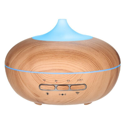 

300ml Aroma Essential Oil Diffuser with Microwave Induction Ultrasonic Humidifier Air Purifier Mist Maker with 7 Colors LED Light