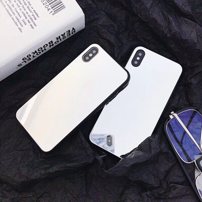 

Latest Makeup Mirror Phone Case for iPhone X XS Max iPhone 7 7Plus 8 8 Plus iPhone 6 6S Back Cover Case
