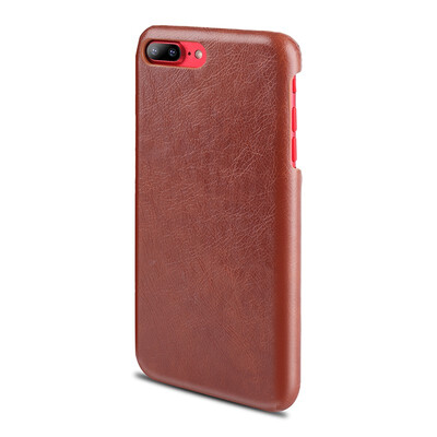 

PU Leather Phone Case for Apple iPhone 6 6 Plus 7 8 7 8 Plus Buffalo Skin Texture Cell Phone Case Back Cover Phone Case