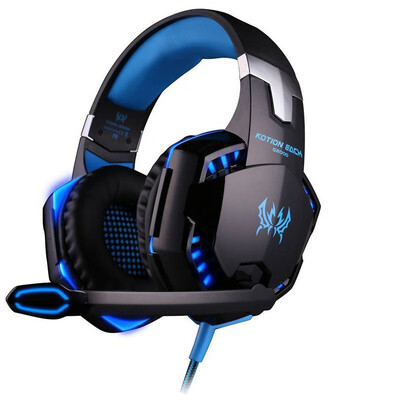 

Best PC Gamer casque EACH G2000 Stereo Hifi Gaming Headphones With Microphone Dazzle Lights Glow Game Music Headset fones
