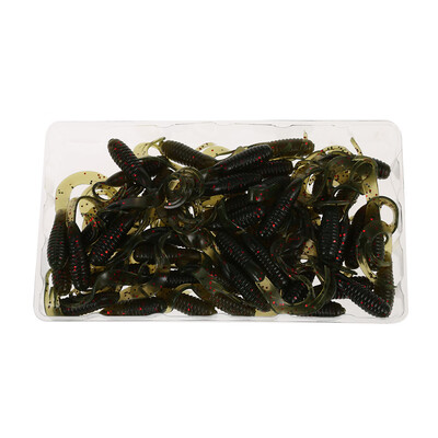 

A FISH LURE Soft Fishing Lures Capuchin Maggots Grub Worm Artificial Baits 50pcs