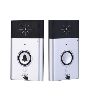 

Wireless Voice Intercom Doorbell 2-way Talk Monitor with 1Outdoor Unit Button 2 Indoor Unit Receiver Smart Home Security Door Be