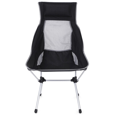 

Outdoor Ultra-light Aluminum Alloy Folding Recliner Camping Chair