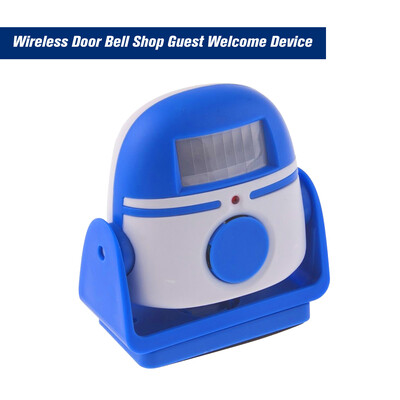 

Wireless Door Bell Shop Guest Welcome Device Infrared Motion Sensor Home Anti-theft Alarm