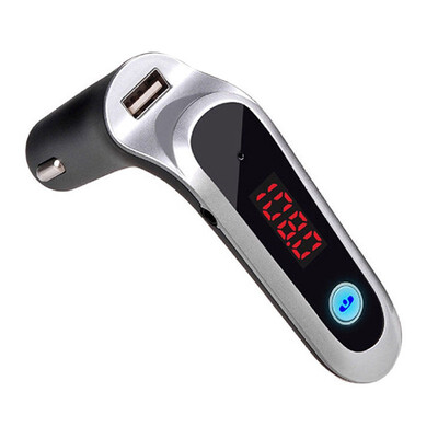 

12-24V S7 Car Bluetooth Cigarette Charger Car Charger Wireless Automotive USB MP3 Player FM Transmitter
