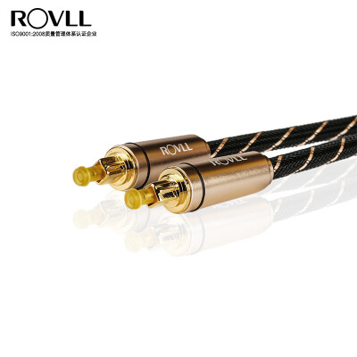 

Rover ROVLL fiber audio cable high fidelity 51 channel power amplifier DVD home theater square mouth digital audio speaker cable 15 m RVAFLBK1815 black