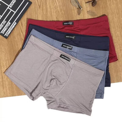 

Aa-shop Men Solid color Cotton Breathable Underwear 1PCS in one Package