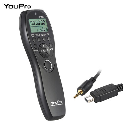 

YouPro YP-880 S2 Camera Wired Shutter Release Timer Remote Control LCD Display for Sony A58 A7R A7 A7II A7RII A7SII A7S A6000 A500