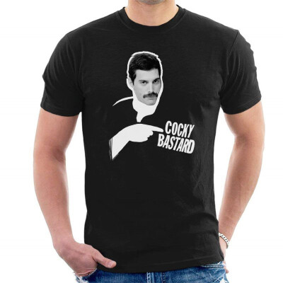 

Freddie Mercury of Queen 1981 Mens T-Shirt