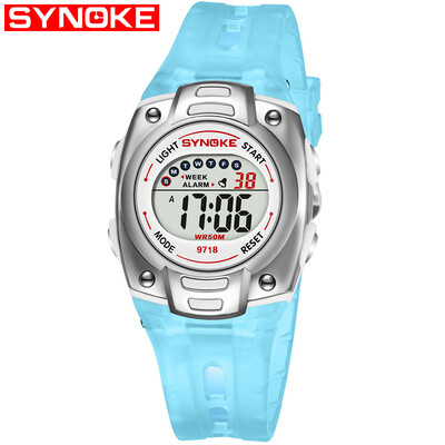 

SYNOKE 9718 Child Sport Digital Waterproof Wrist Watch kid Watch
