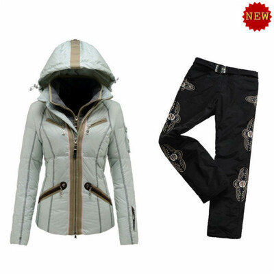 

B0GNER Women Pira-D Down Ski Pants BJ3172P WhiteB0GNER Women Kiki-D Ski Jacket 3089 Grey