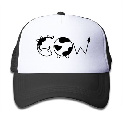 

Xin Pilig Cow 1 Youth Toddler Mesh Hats Boy&Girl Baseball Trucker Caps