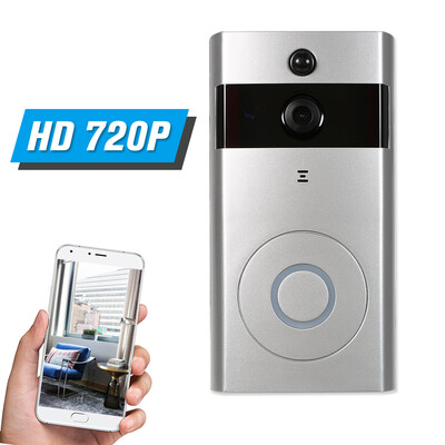 

WiFi Smart Wireless Security DoorBell Smart HD 720P Visual Intercom Recording Video Door Phone With Indoor Ding-Dong APP Remote Ho
