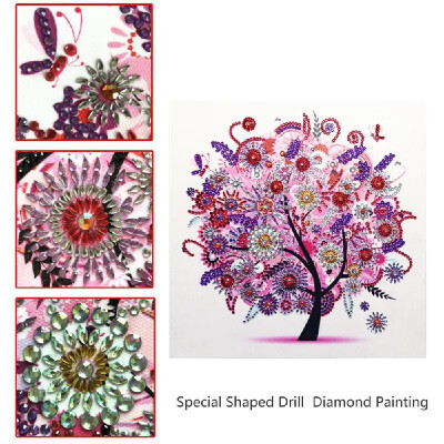 

5D DIY Diamond Painting Seasons Tree Mosaic Portrait Special Diamond Embroidery Animals Painting Cross Stitch Kit Home Wall Decor