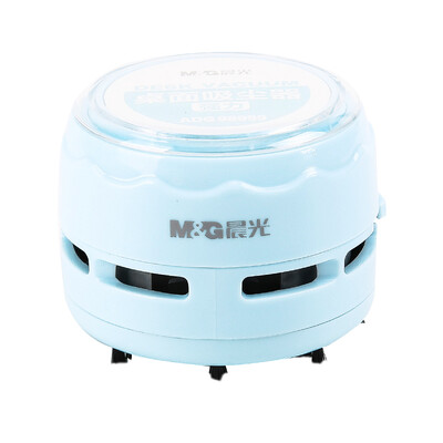 

Morning Light &G Blue Powerful Desktop Vacuum Cleaner Mini Keyboard Dust Cleaning Assistant Rubber Chip Cleaner ADG98999