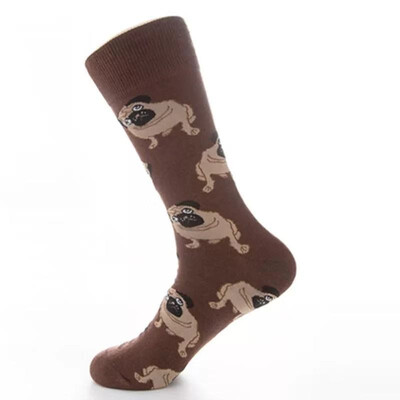 

Aa-shop Men Women Male Female 1 pair Cute Dogs Shar Pei Dalmatian Dogs Colorful Sock