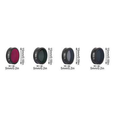 

Lightweight Camera Lens Filter ND4 ND8 ND16 ND32 Filter For DJI MAVIC AIR Drone Camera Accessory