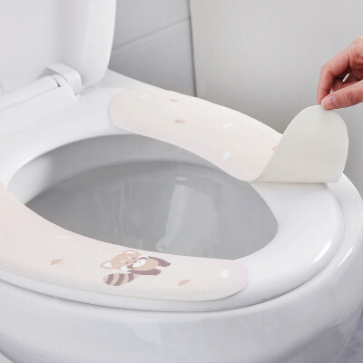 

NeillieN Toilet cushion household sticker toilet cover thickened toilet cover universal waterproof toilet sticker seat washer