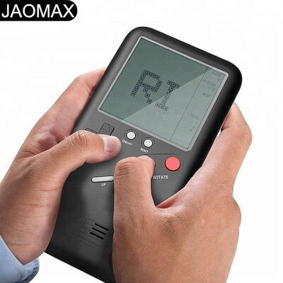 

New Child Electronic GameBoy Machine Play Tetris Cell Phone Case For iphone X Cover Hard Phone Mate Cover