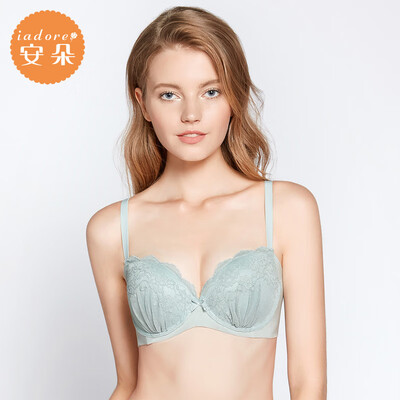 

Embrys An Duo bra sexy lace anti-sag underwear palm rest cup gathered bra female HB0150U green GRN 70B