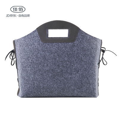 

Jiayi felt cloth portable storage bag storage clothes finishing cloth hamper toy storage student desktop storage box bag