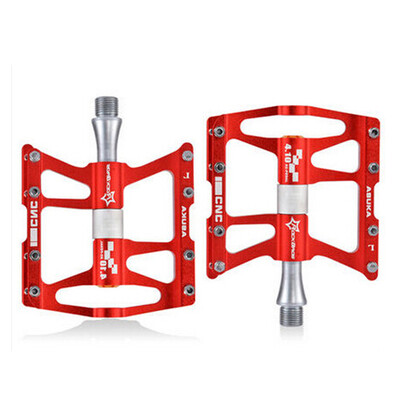 

RockBros Advanced 4 Bearings Fine-quality Mountain Bike Pedals Platform Bicycle Flat 916" Hollowing Ultralight Aluminum Alloy Bik