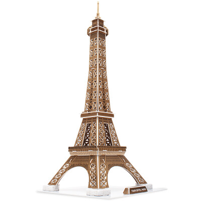 

CubicFun Assembling Toy Model 3D Puzzle Assembly Model 3d Puzzle DIY Fighting Block Building Model Eiffel Tower C044h