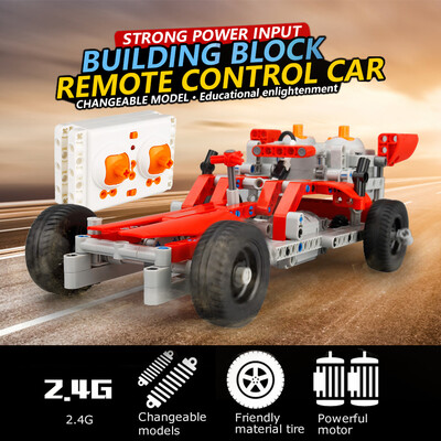 

SDL 2017A-28 24GHz 116 2WD Building Block High Speed RC Car DIY Version for Kids Christmas Gift
