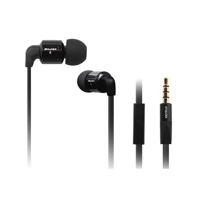 

Awei Headset Headphone In-Ear Earphone For Your In Ear Phone Bud iPhone Samsung Smartphone Earpiece Earbud With Microphone Mic