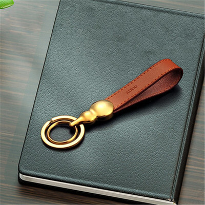 

Fashion Leather Keychain Car Key Rings for Men Women Universal Key Ring Car Accessories for The Girls Men Women Gift Best Gifts