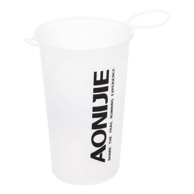 

AONIJIE 200ml BPA Free Foldable Soft Water Cup for Outdoor Sports Marathon Cycling Camping Running