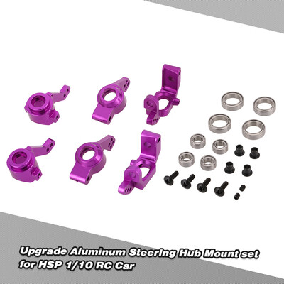 

Upgrade Aluminum Steering Hub Mount set 102010 102011 102012 102068 for HSP 110 RC Car