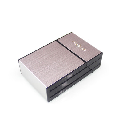 

Cigarette Dispenser Storage Box Flip Cigarette Case 20 Loaded High Capacity with Detachable USB Rechargeable Cigarette Lighter