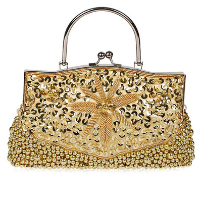 

Elegant Beaded Sequin Design Women Wedding Handbags Small Shoulder Bag for Party Wedding Women Purse Wallet