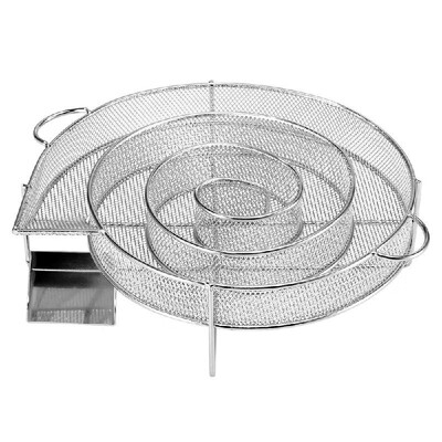 

Stainless Steel Cold Smoke Generator Cold Smoking Box Grill Mesh Smoker Wood Chips Burning Tool BBQ Meat Salmon Smoked Accessory