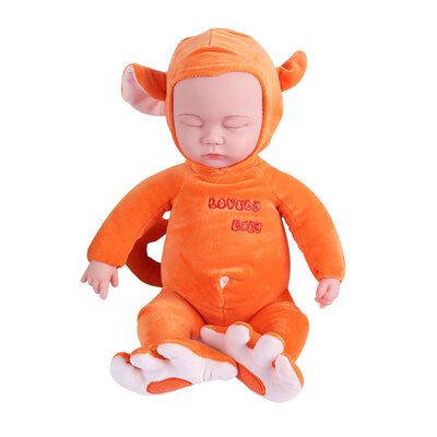 

Cuddle Baby Doll With 3 Soothing Songs 13 inch Stuffed Soft Body Baby Sleep Companion Cuddly Toys For Baby Toddler Kids Rose