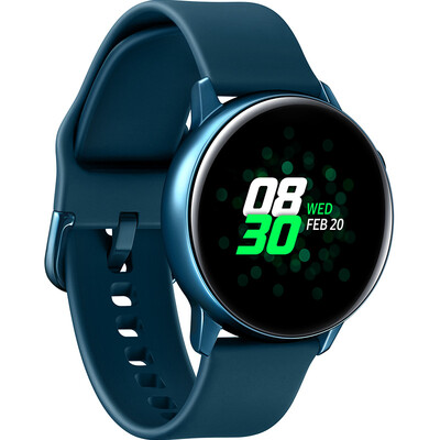 

Samsung SAMSUNG smart watch Samsung Galaxy Watch Active heart rate alarm swimming sports automatic tracking wireless charging sharing indigo, Samsung Galaxy Watch Active Blue